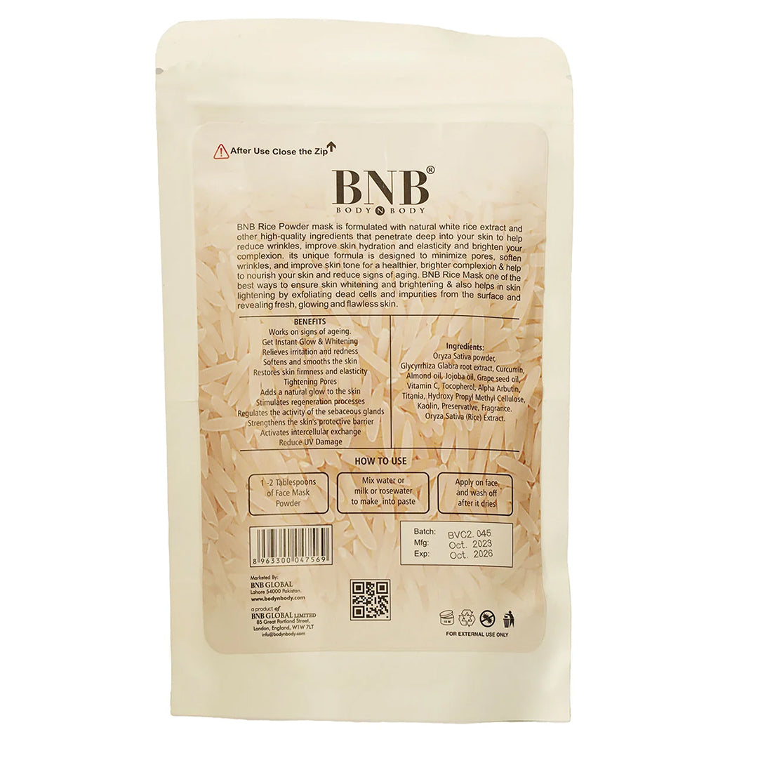 BNB Rice Extract Mask