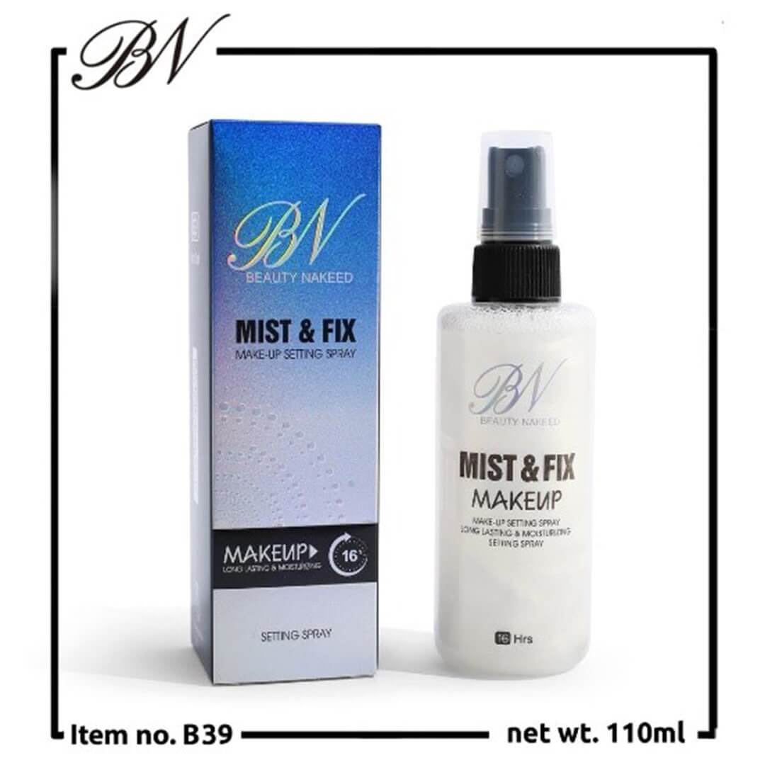 BN Beauty Nakeed Mist & Fix Makeup Setting Spray