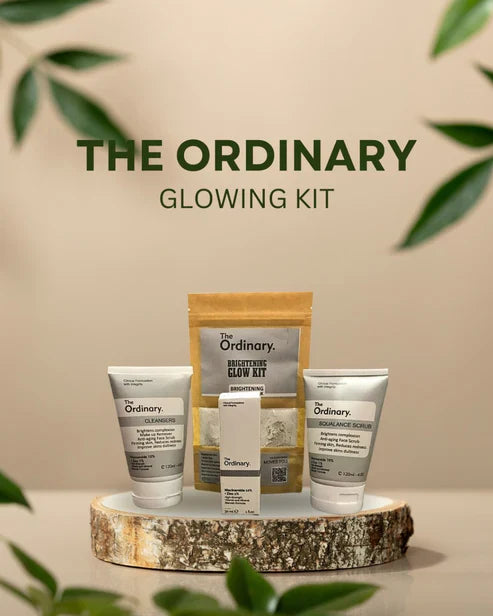 The Ordinary Face & Hand Brightening Glow kit 4 in 1 Bundle